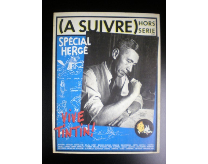 A suivre Special Hergé Hors série 1983 Broché