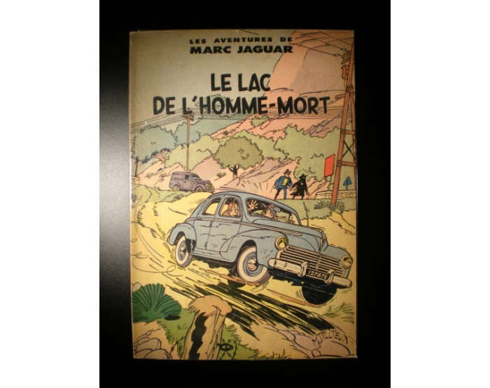 Le lac de l'homme mort EO Marc Jaguar 1957 Tillieux