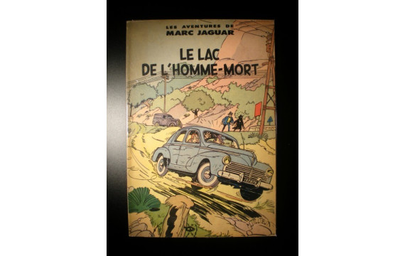 Le lac de l'homme mort EO Marc Jaguar 1957 Tillieux