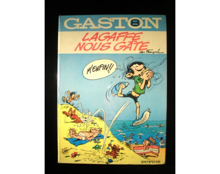 Lagaffe nous gâte EO 1970 Gaston Lagaffe N° 8 Franquin TBE