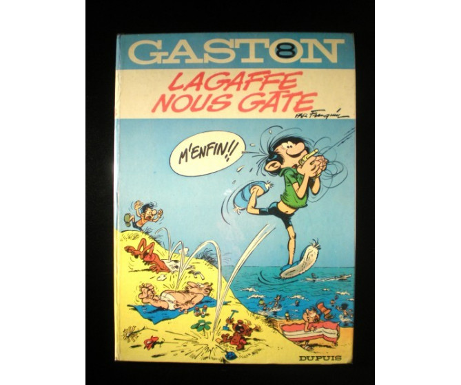 Lagaffe nous gâte EO 1970 Gaston Lagaffe N° 8 Franquin TBE