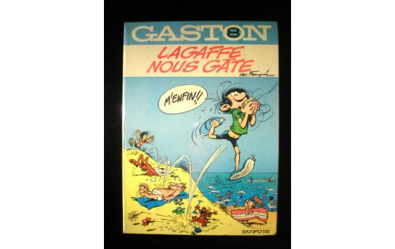 Lagaffe nous gâte EO 1970 Gaston Lagaffe N° 8 Franquin TBE