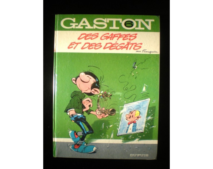 Des gaffes et des dégats 1968 Gaston Lagaffe N°6 Franquin