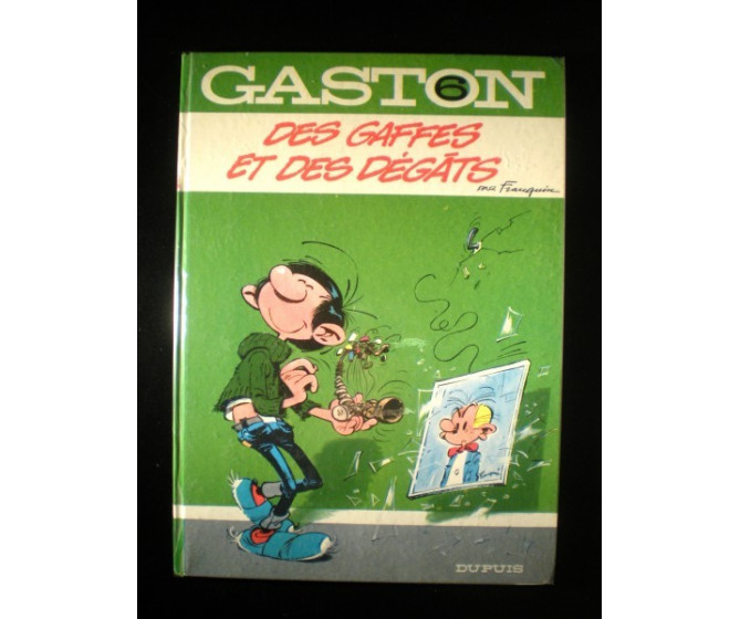 Des gaffes et des dégats 1968 Gaston Lagaffe N°6 Franquin