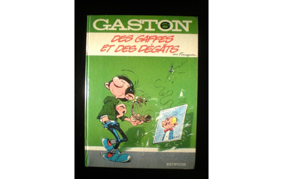 Des gaffes et des dégats 1968 Gaston Lagaffe N°6 Franquin