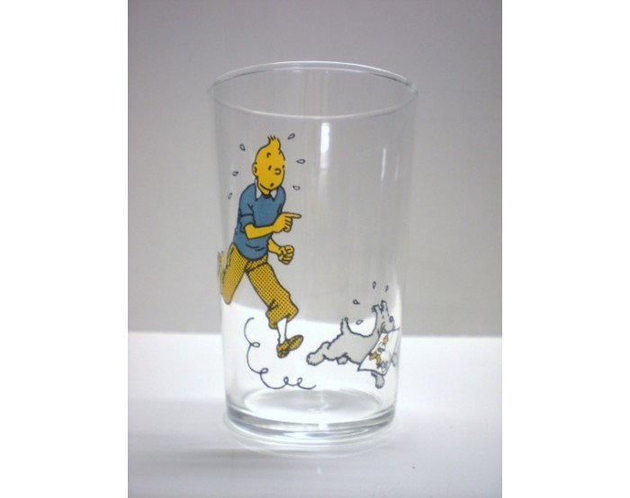 Verre Tintin et  Milou Série sans indications ETAT NEUF 