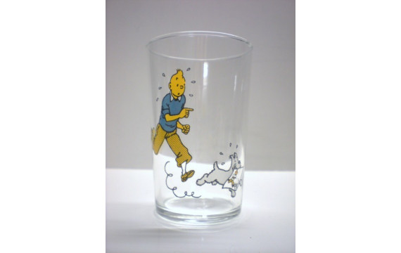 Verre Tintin et  Milou Série sans indications ETAT NEUF 