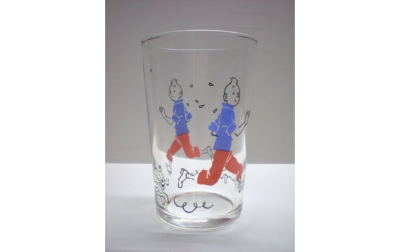 Premier Verre Tintin  édité par Cera années 60  ETAT NEUF