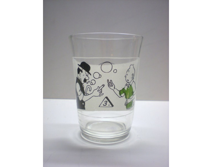 RARISSIME Verre AD N°3 Moutarderie Nivelloise PROCHE DU NEUF