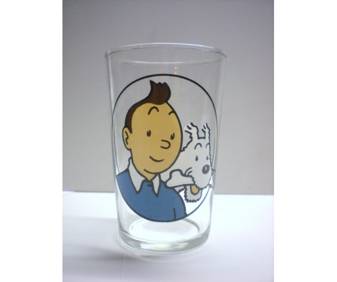 Verre Tintin et  Milou Série sans indications ETAT NEUF 