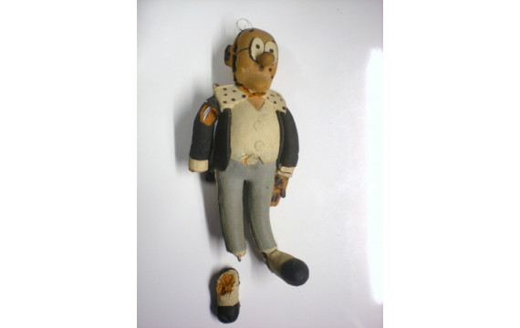 RARE Ancienne Figurine EXINCO Le professeur Nimbus André Daix