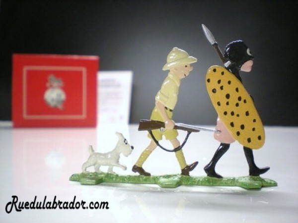 Figurine Articulée Pixi - Tintin Au Congo - Réf. 2503 - État Neuf