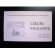 RARISSIME Buvard publicitaire Coeurs Vaillants Les Cigares du Pharaon ETAT NEUF