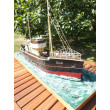 SUPERBE maquette du bateau Sirius Version réaliste Pièce UNIQUE