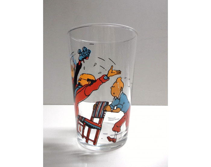 Verre Tintin Série sans indications BON ETAT