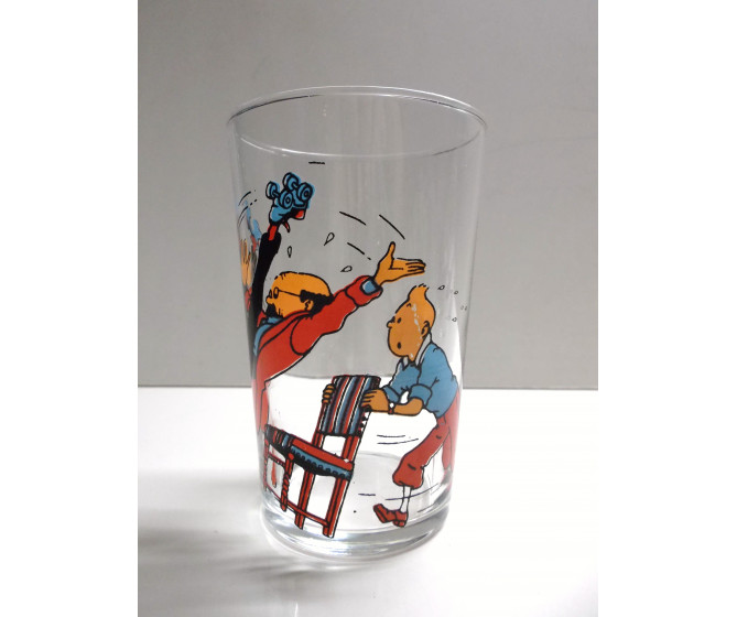 Verre Tintin Série sans indications BON ETAT