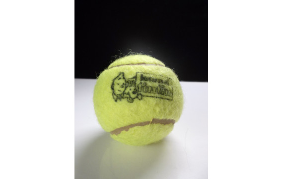 RARISSIME balle de tennis offerte par le Journal Tintin 