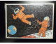 Rare ancien puzzle du chèque Tintin On a marché sur la Lune années 70