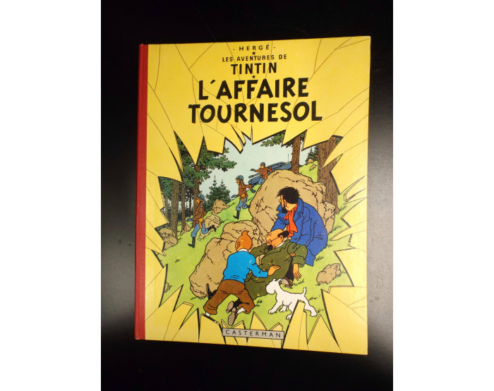 L'affaire Tournesol EO belge 1956 TRES TRES BON ETAT 