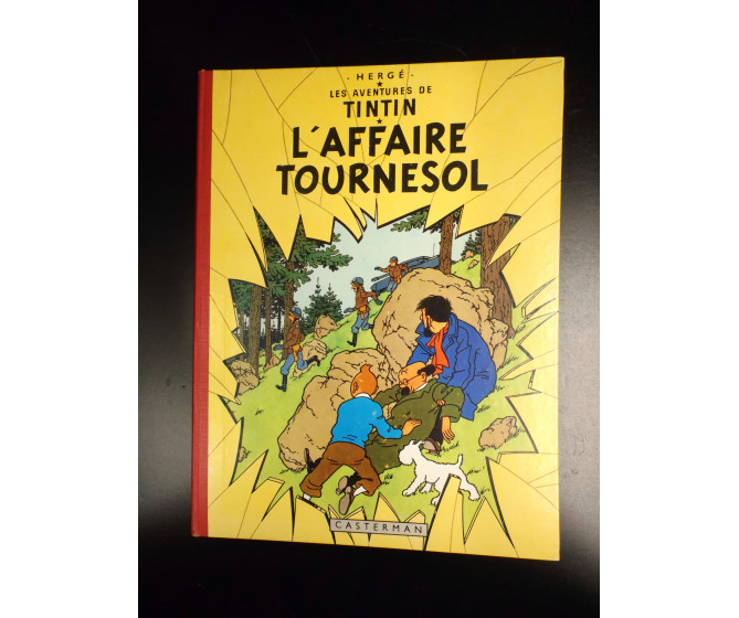 L'affaire Tournesol EO belge 1956 TRES TRES BON ETAT 