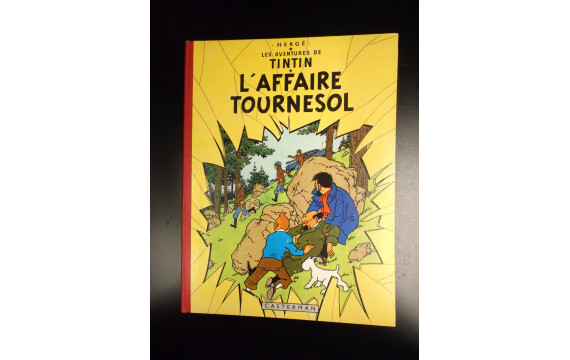 L'affaire Tournesol EO belge 1956 TRES TRES BON ETAT 