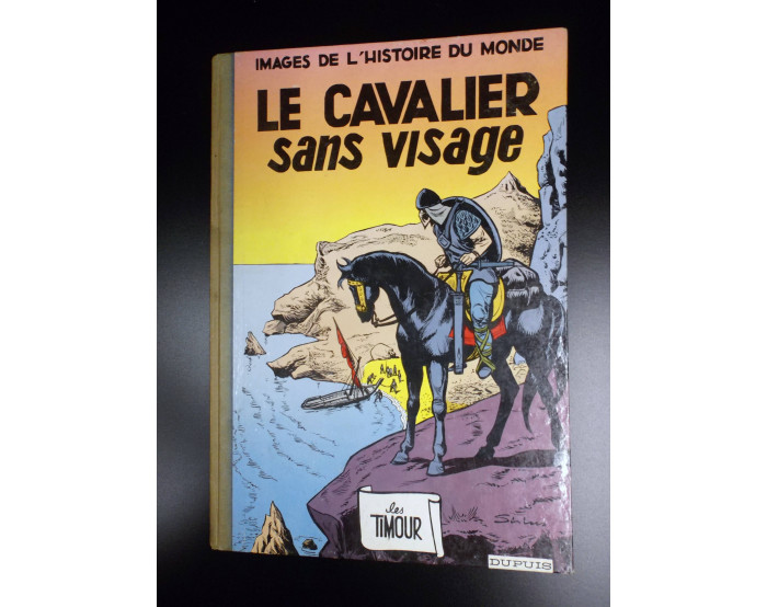 Album Le cavalier sans visage Attila EO 1961 TBE Timour Sirius 
