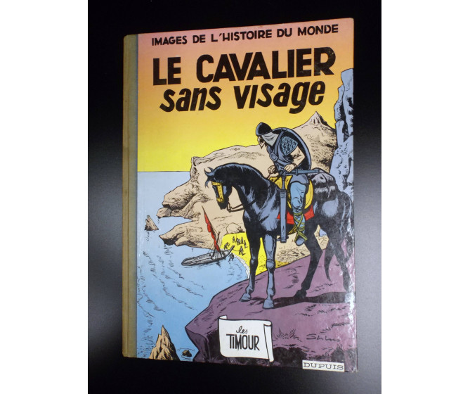 Album Le cavalier sans visage Attila EO 1961 TBE Timour Sirius 