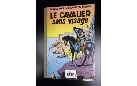 Album Le cavalier sans visage  EO 1961 TBE Timour Sirius 