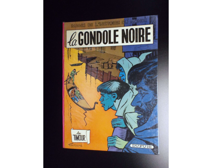 Album La gondole Noire EO 1967 TTBE Timour Sirius