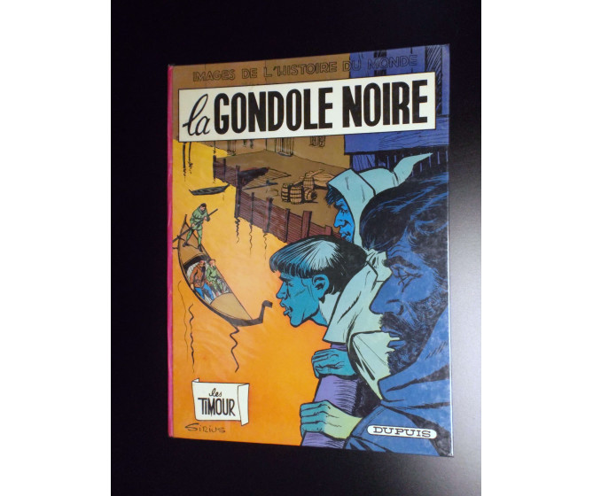 Album La gondole Noire EO 1967 TTBE Timour Sirius