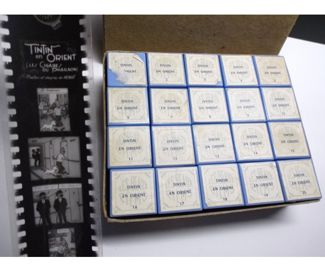Films Fixes Noir et blanc Tintin en Orient ( les Cigares du Pharaon) Les beaux Films ETAT NEUF