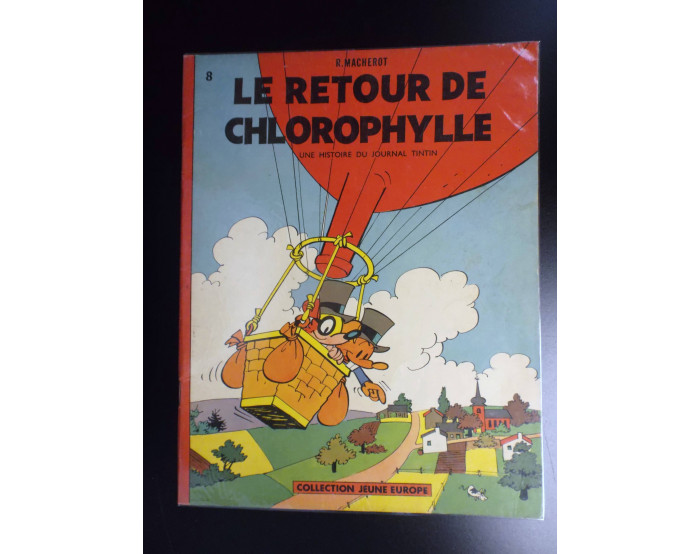 Le retour de Chlorophylle EO 1961 Jeune Europe et Vedette Macherot TTBE