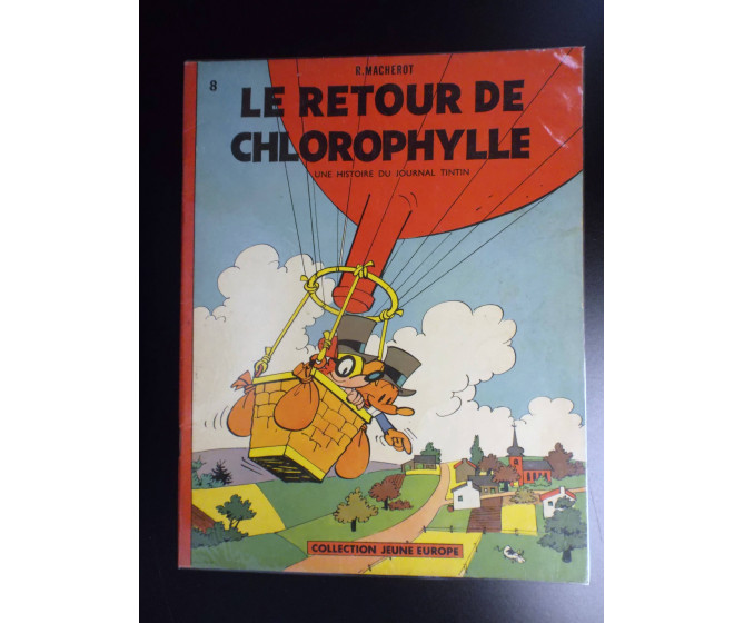 Le retour de Chlorophylle EO 1961 Jeune Europe et Vedette Macherot TTBE