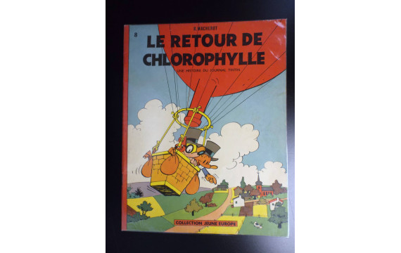 Le retour de Chlorophylle EO 1961 Jeune Europe et Vedette  Macherot TTBE 