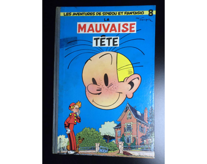 La mauvaise tête Spirou et Fantasio EO 1956 Franquin 