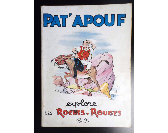 Pat Apouf explore les roches rouges EO 1955 Gervy BON ETAT