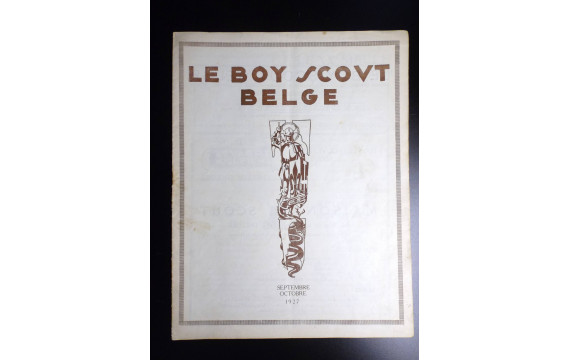 RARISSIME Revue Le Boy scout belge Septembre 1927 BON ETAT  