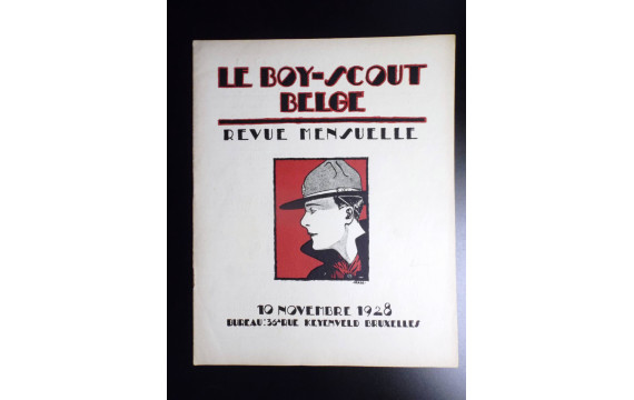 RARISSIME Revue Le Boy scout belge Novembre 1928 TRES TRES BON ETAT 