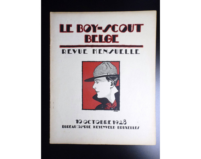 RARISSIME Revue Le Boy scout belge Octobre 1928 TRES TRES BON ETAT