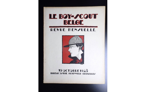 RARISSIME Revue Le Boy scout belge Octobre 1928 TRES TRES BON ETAT 