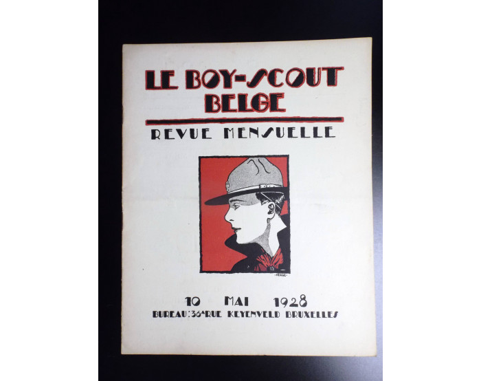 RARISSIME Revue Le Boy scout belge Mai 1928 TRES TRES BON ETAT 