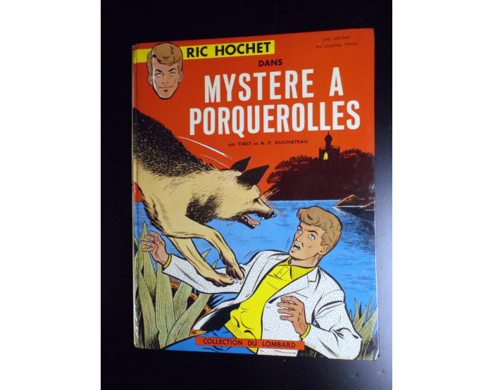 Ric Hochet Mystère à Porquerolles EO 1964 TRES BON ETAT