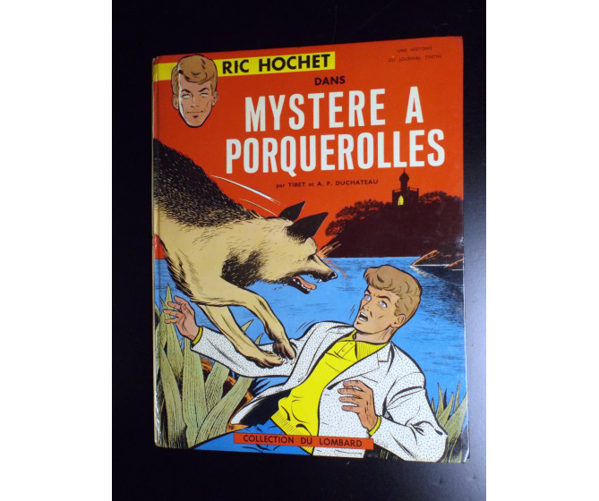 Ric Hochet Mystère à Porquerolles EO 1964 TRES BON ETAT