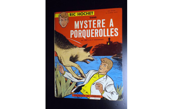 Ric Hochet Mystère à Porquerolles EO 1964 TRES BON ETAT 