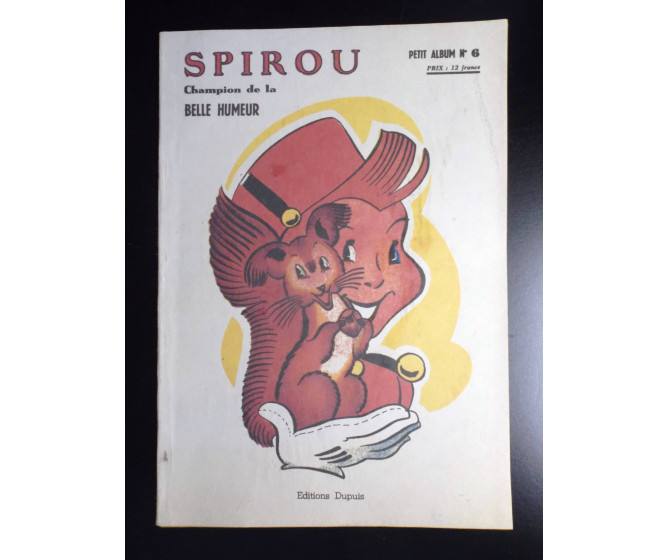 RARE Petit album N° 6 Spirou