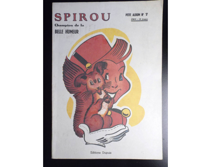 RARE Petit album N° 7 Spirou