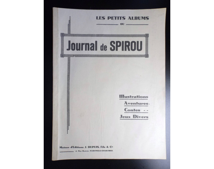 RARE Les petits albums du journal de Spirou 1941