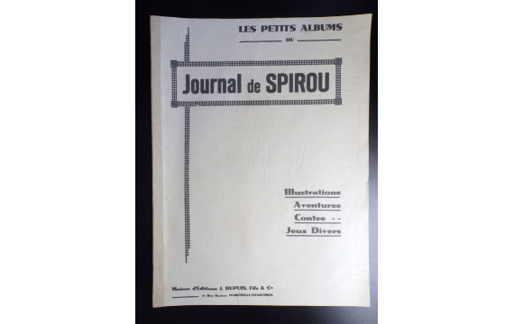 RARE Les petits albums du journal de Spirou 1940