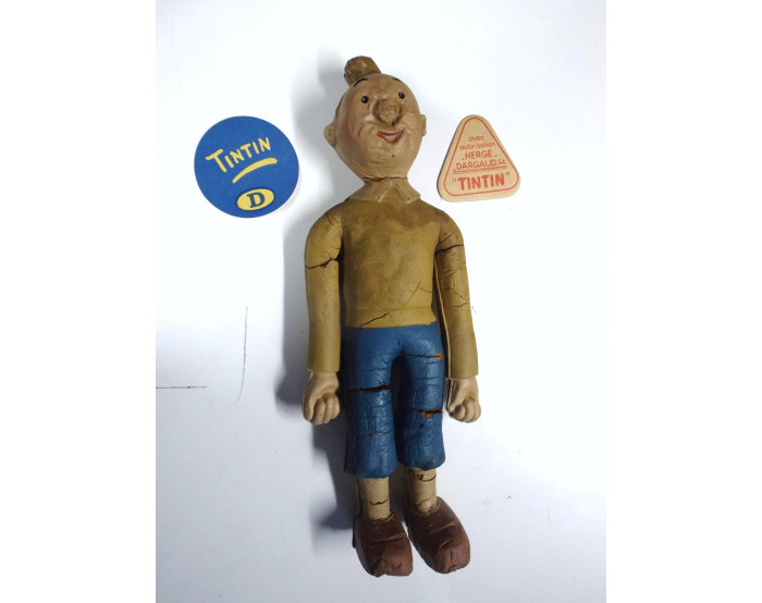 RARISSIME Ancienne Figurine Delacoste Tintin