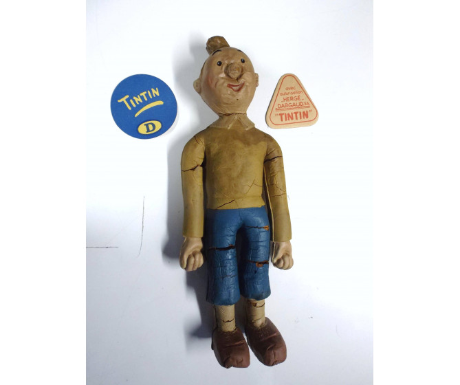 RARISSIME Ancienne Figurine Delacoste Tintin